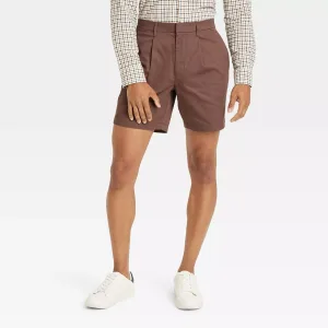 Men's 7" Pleated Trouser Shorts