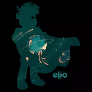 Mens Elio Space Silhouette T Shirt